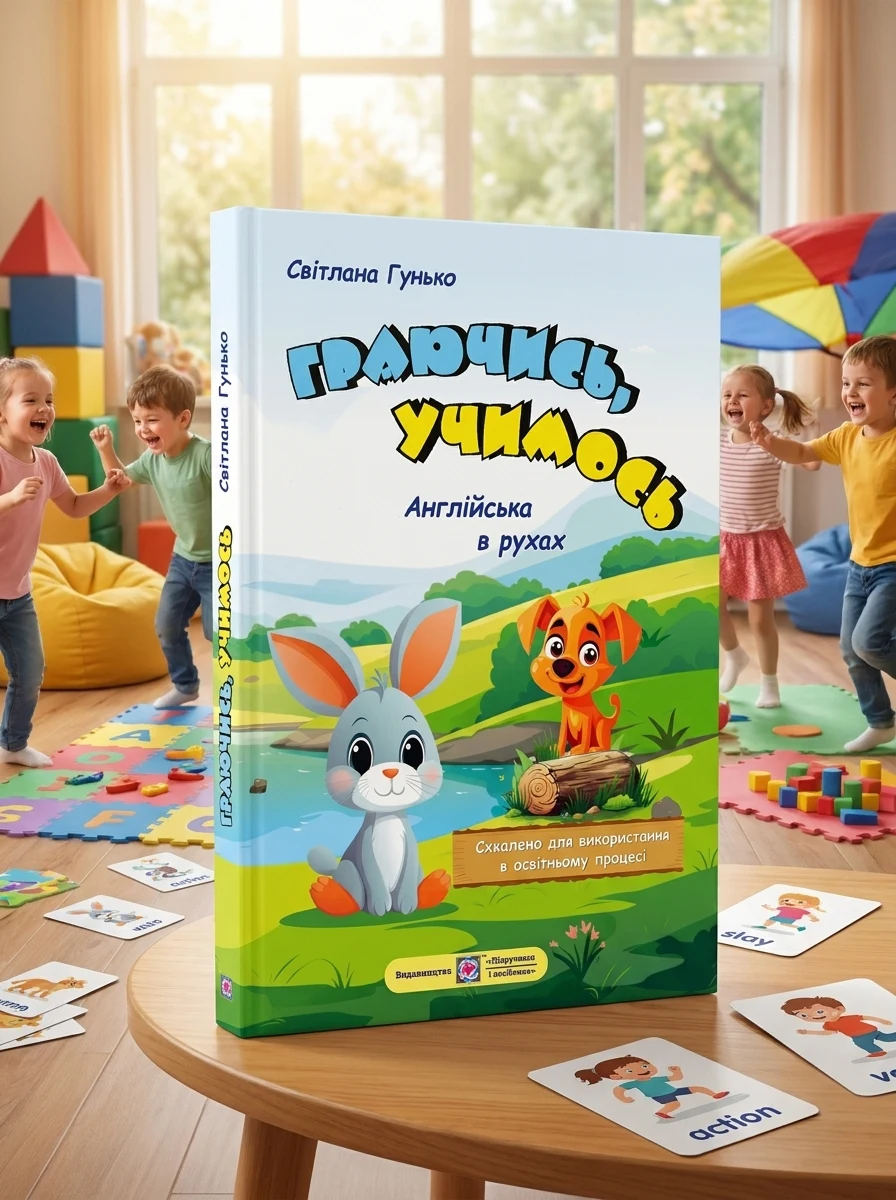 Граючись, учимось. Англійська в рухах — Вивчення мов