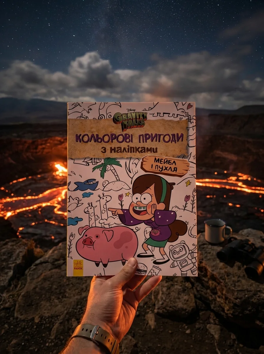 Кольорові пригоди з наліпками. Мейбл і Пухля — фото 2