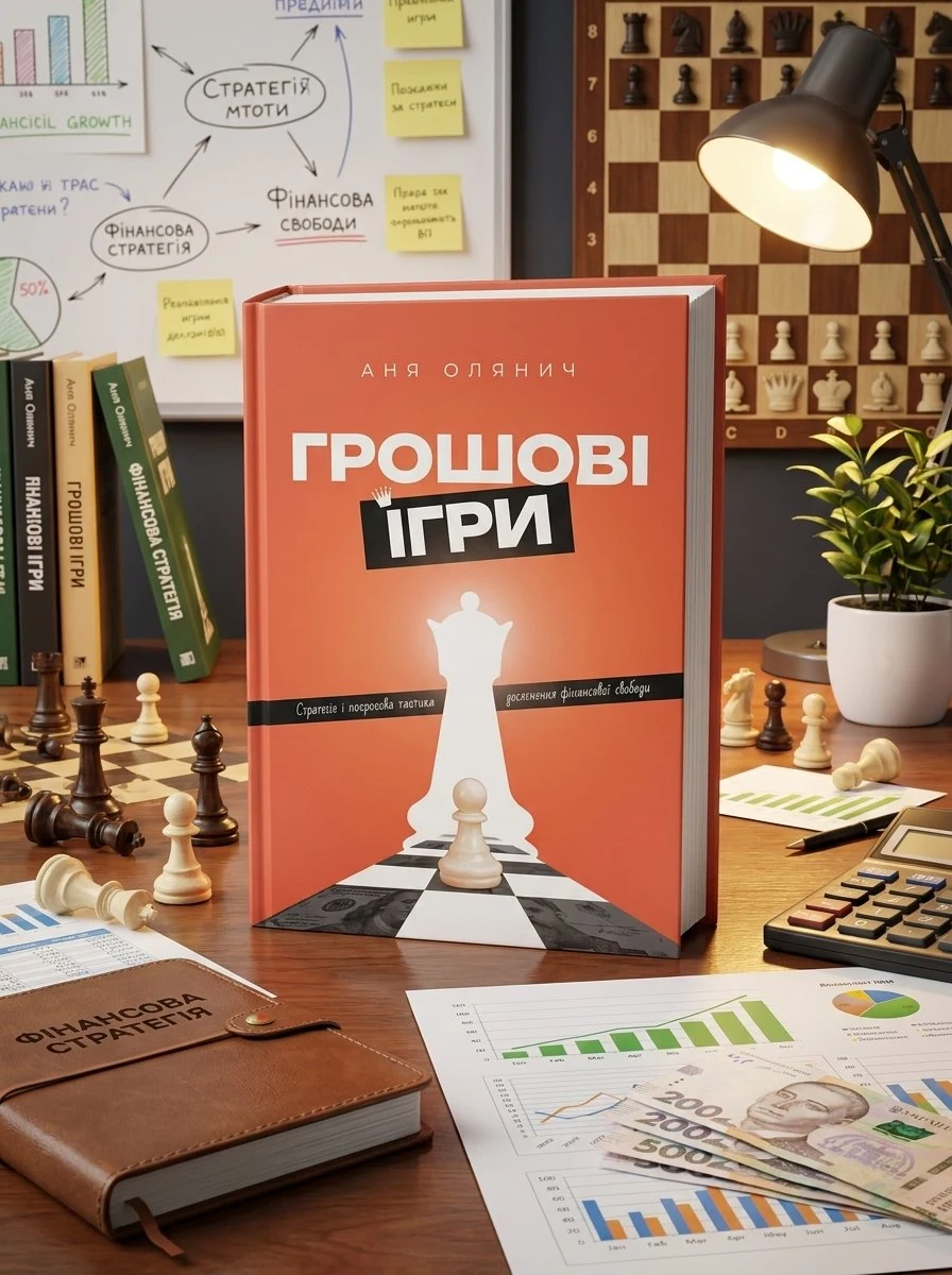 ГРОШОВІ ІГРИ — Аня Олянич, обкладинка