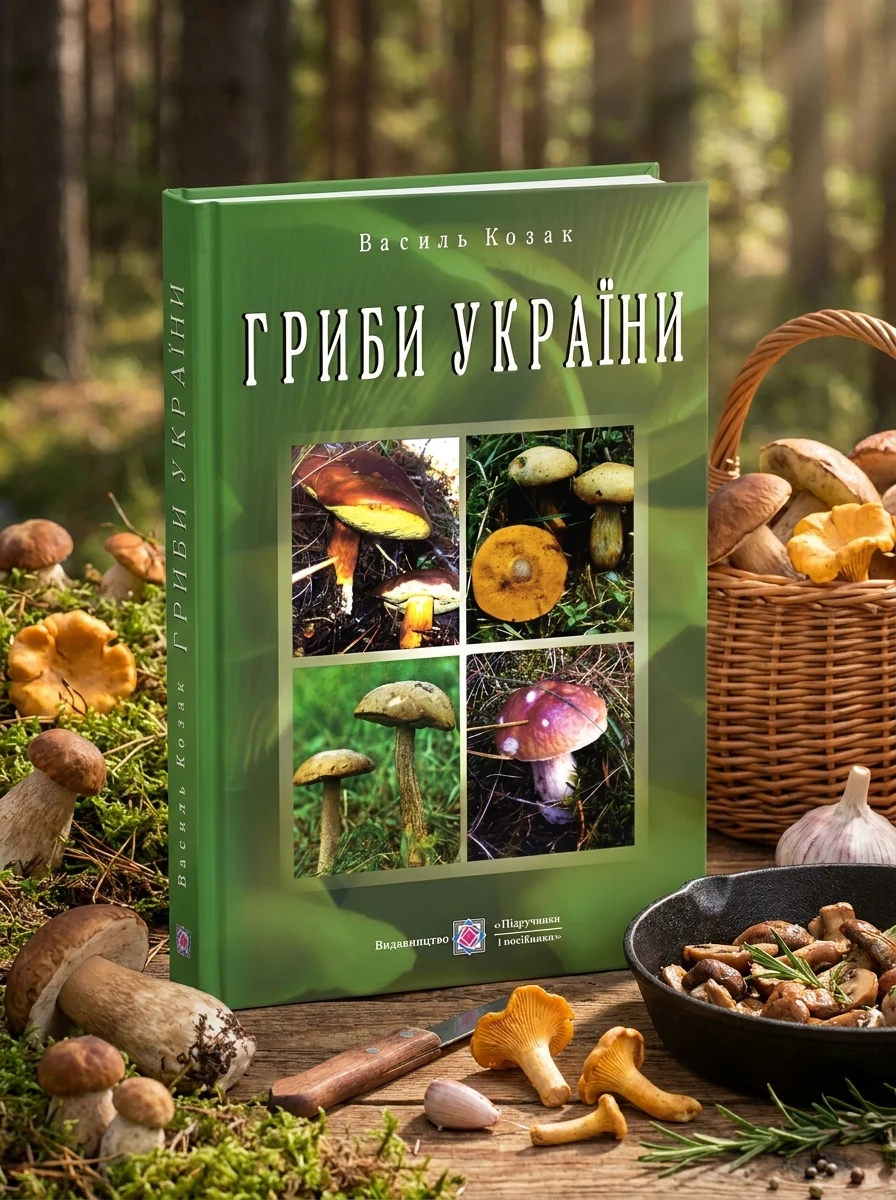 Гриби України. Видання друге, перероблене та доповнене — Дім. Дозвілля. Туризм. Тварини