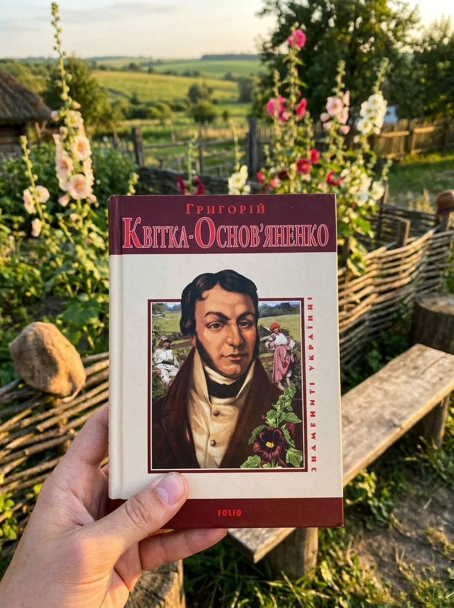 Григорiй Квiтка-Основ'яненко — Леонід Ушкалов, обкладинка