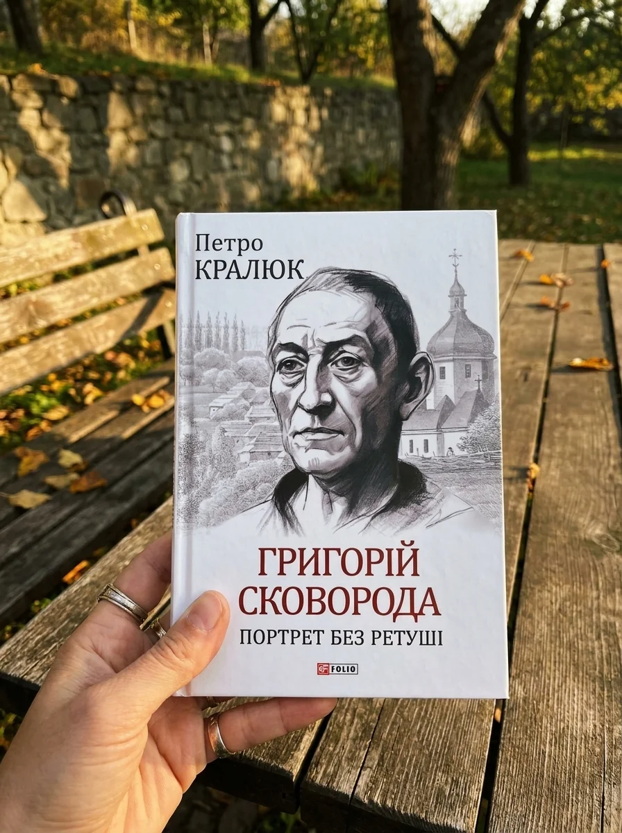 Григорій Сковорода. Портрет без ретуші — Петро Кралюк, обкладинка