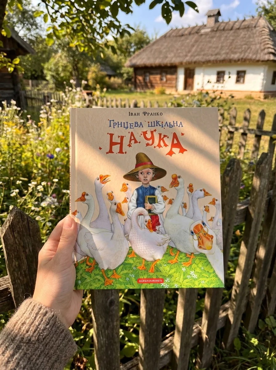 Грицева шкільна наука — Дитяча проза