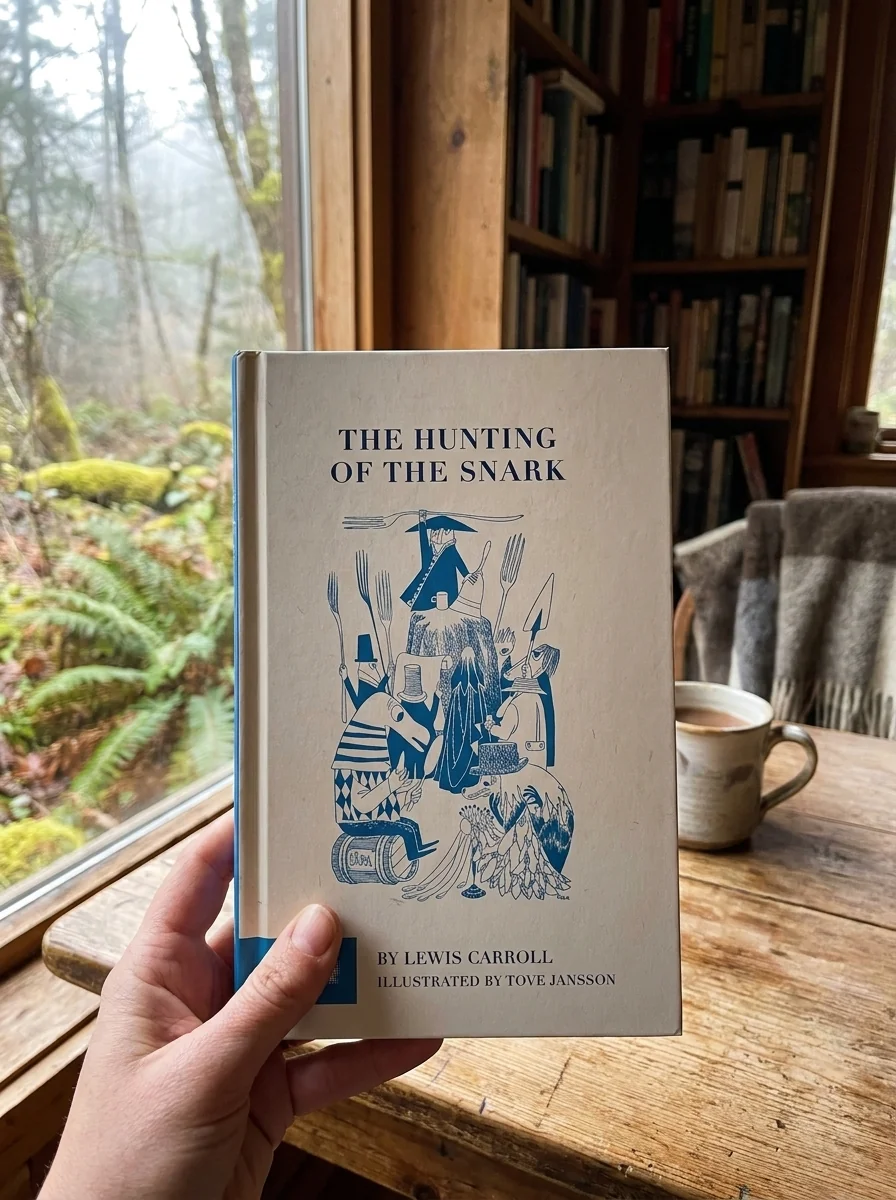Hunting of the Snark — Lewis Carroll, обкладинка