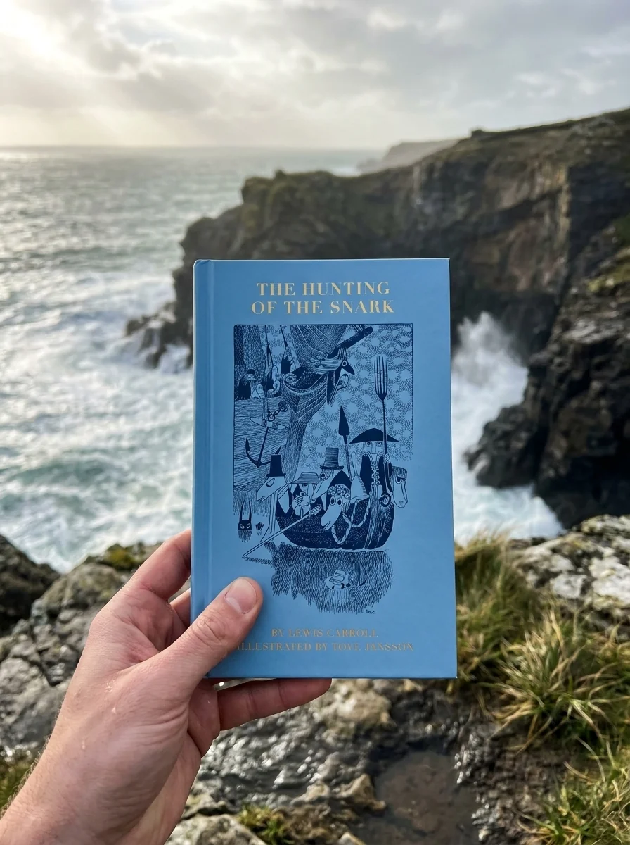 Hunting of the Snark — Lewis Carroll, обкладинка