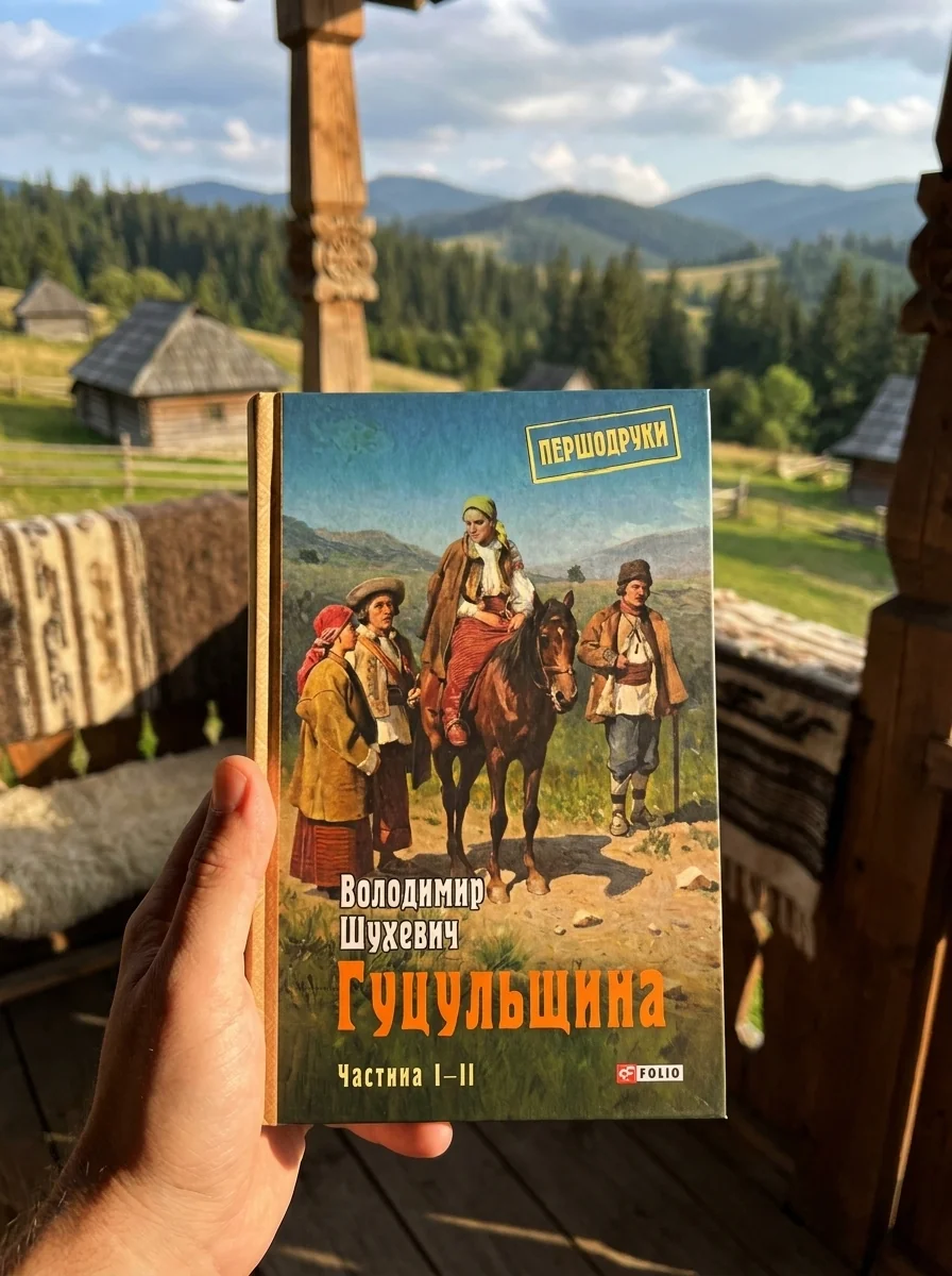 Гуцульщина. Частина І-ІІ — Володимир Шухевич, обкладинка