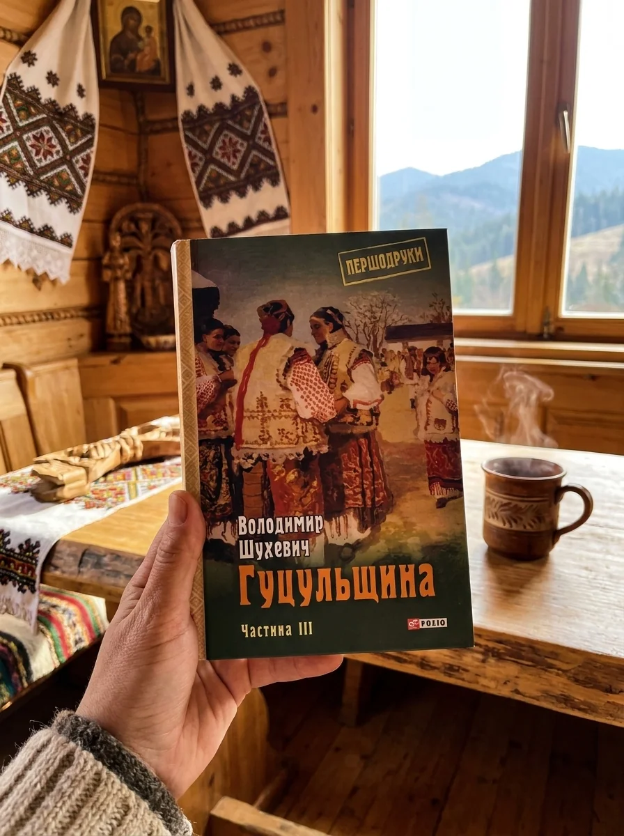 Гуцульщина. Частина ІІІ — Володимир Шухевич, обкладинка