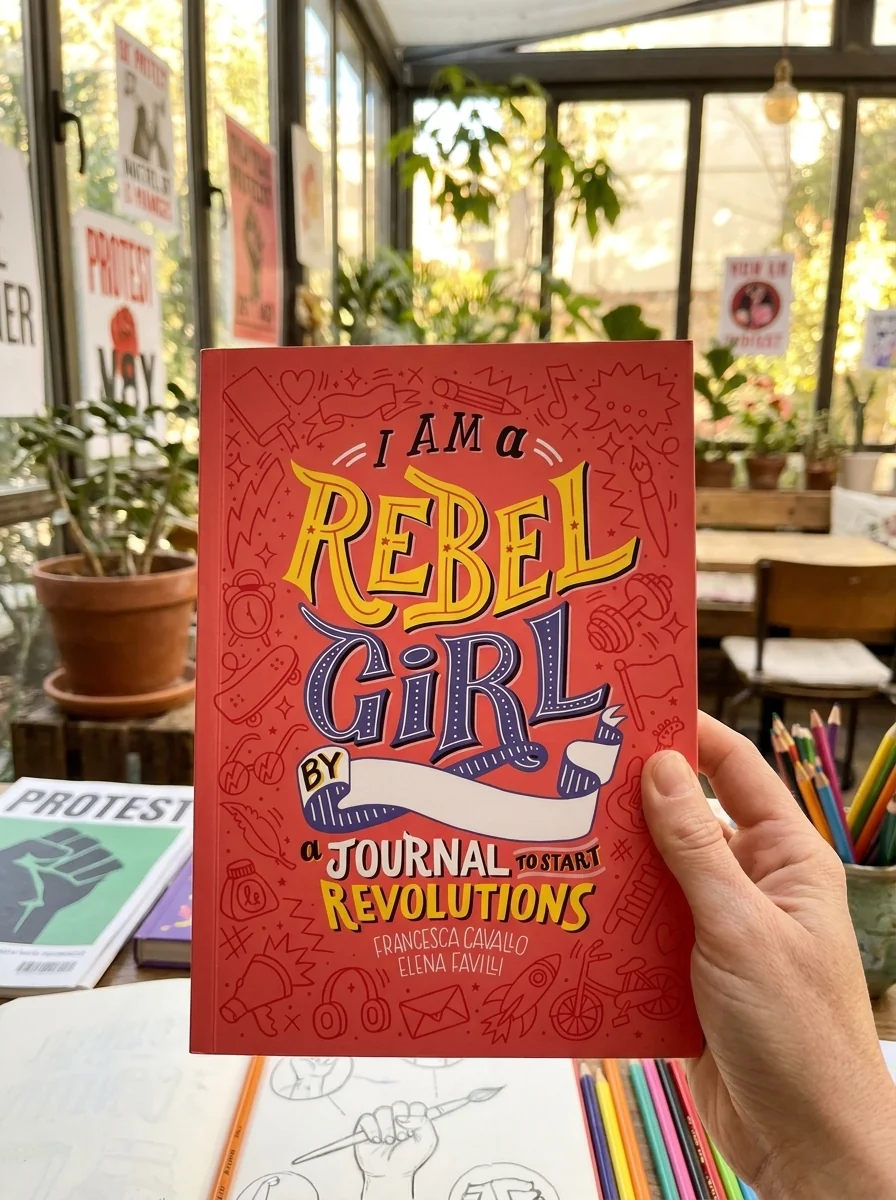 I Am A Rebel Girl: A Journal to Start Revolutions — Франческа Кавалло, обкладинка