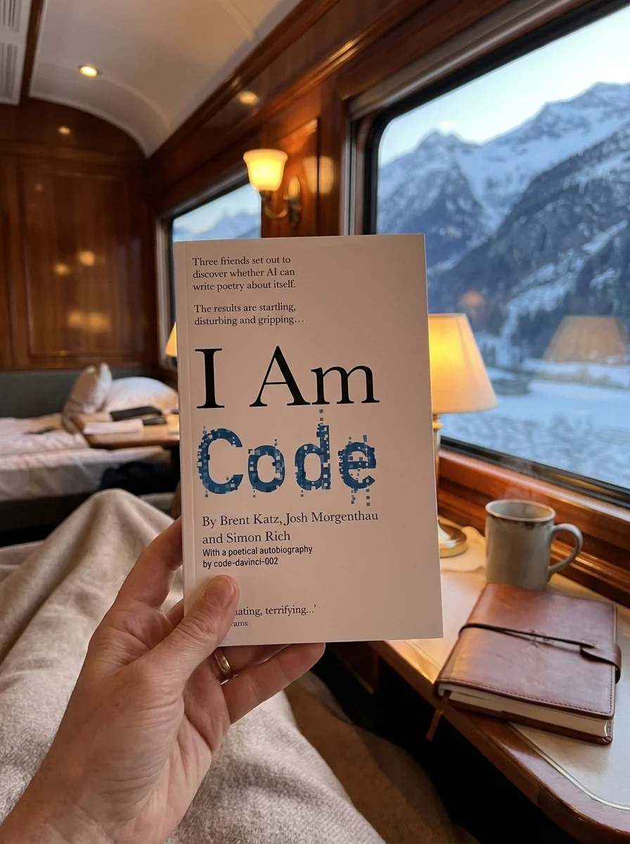 I Am Code. An Artificial Intelligence Speaks — Саймон Річ, обкладинка