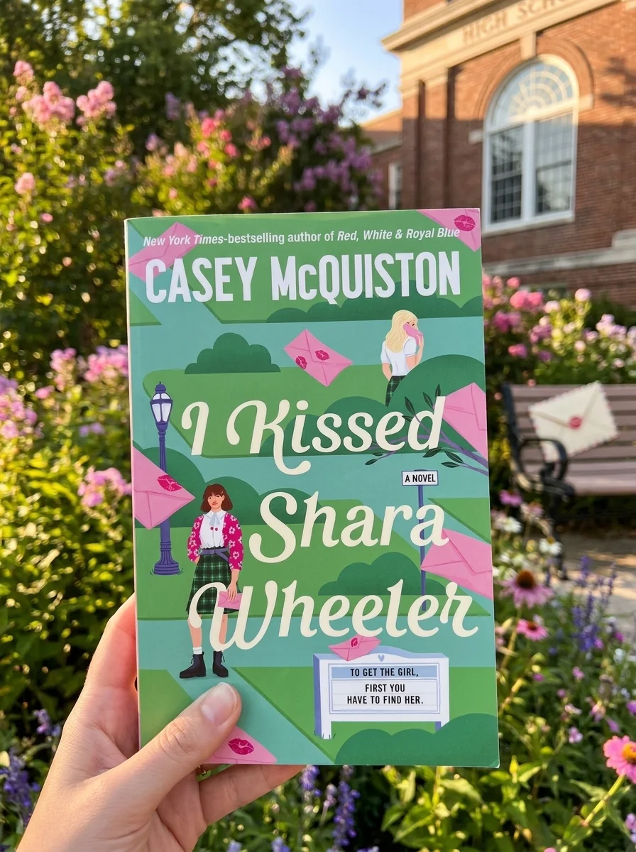 I Kissed Shara Wheeler — Casey McQuiston, обкладинка