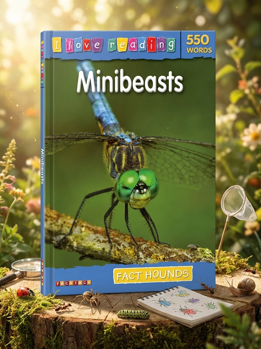 I Love Reading. 550 Words. Minibeasts — Дитяча література
