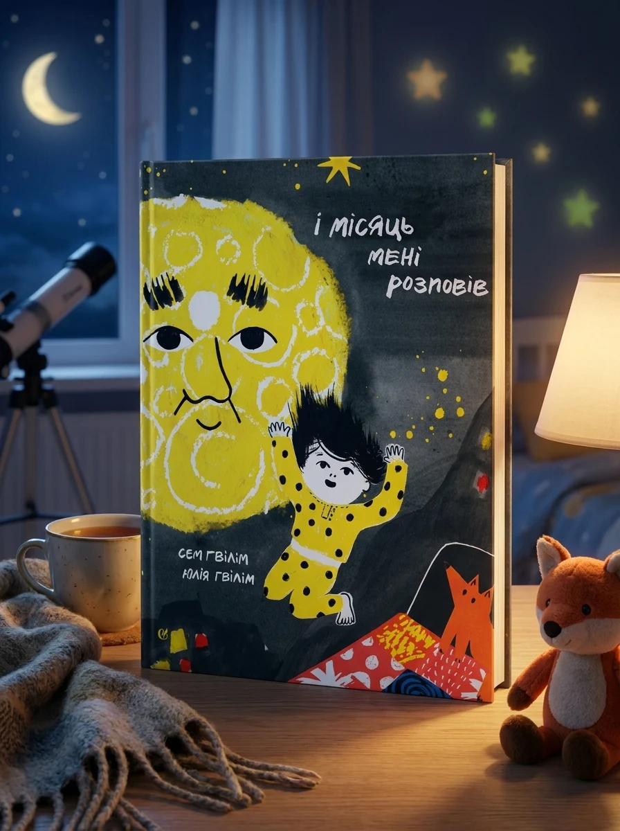 І місяць мені розповів — Дитяча література