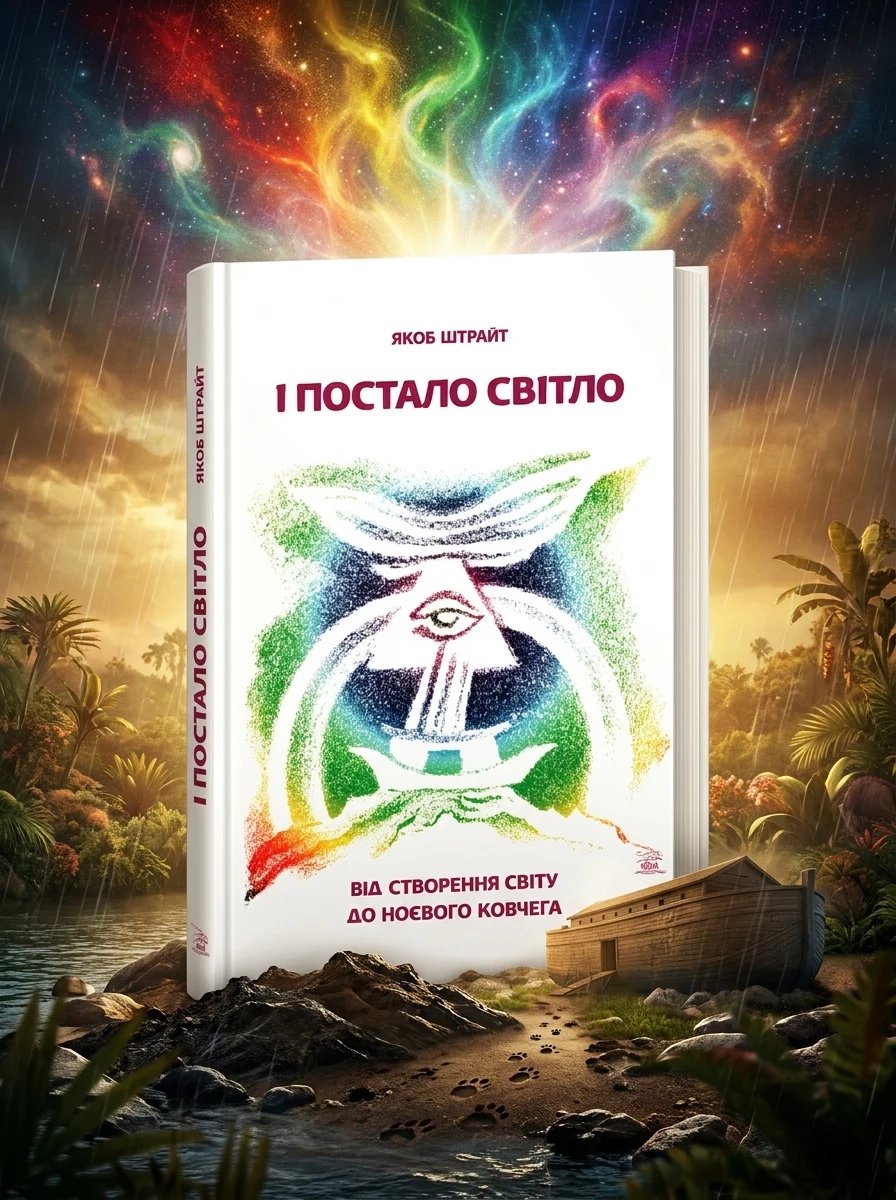 І постало світло. Від Створення світу до Ноєвого ковчега — Якоб Штрайт, обкладинка