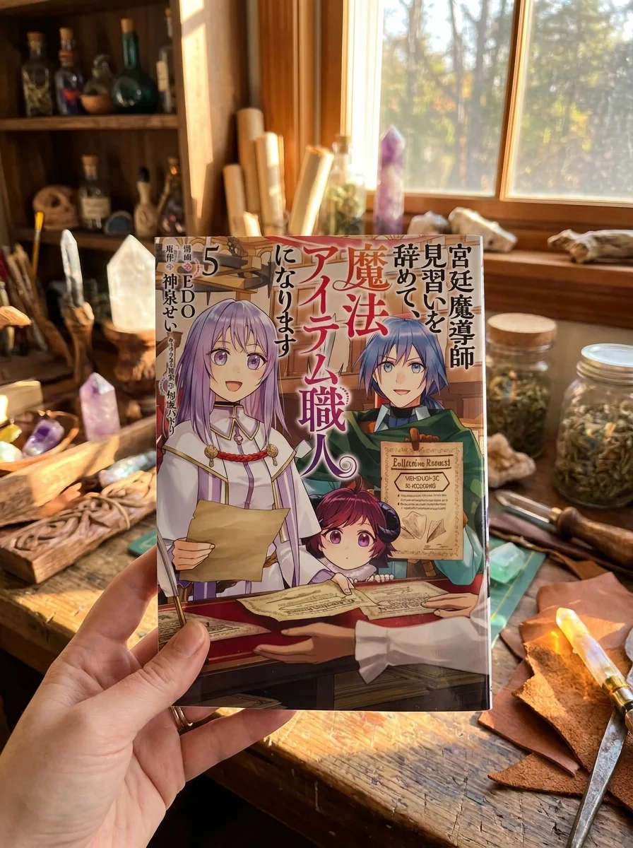 I Quit My Apprenticeship as a Royal Court Wizard to Become a Magic Item Craftswoman (Manga) Vol. 5 — Комікси та манґи