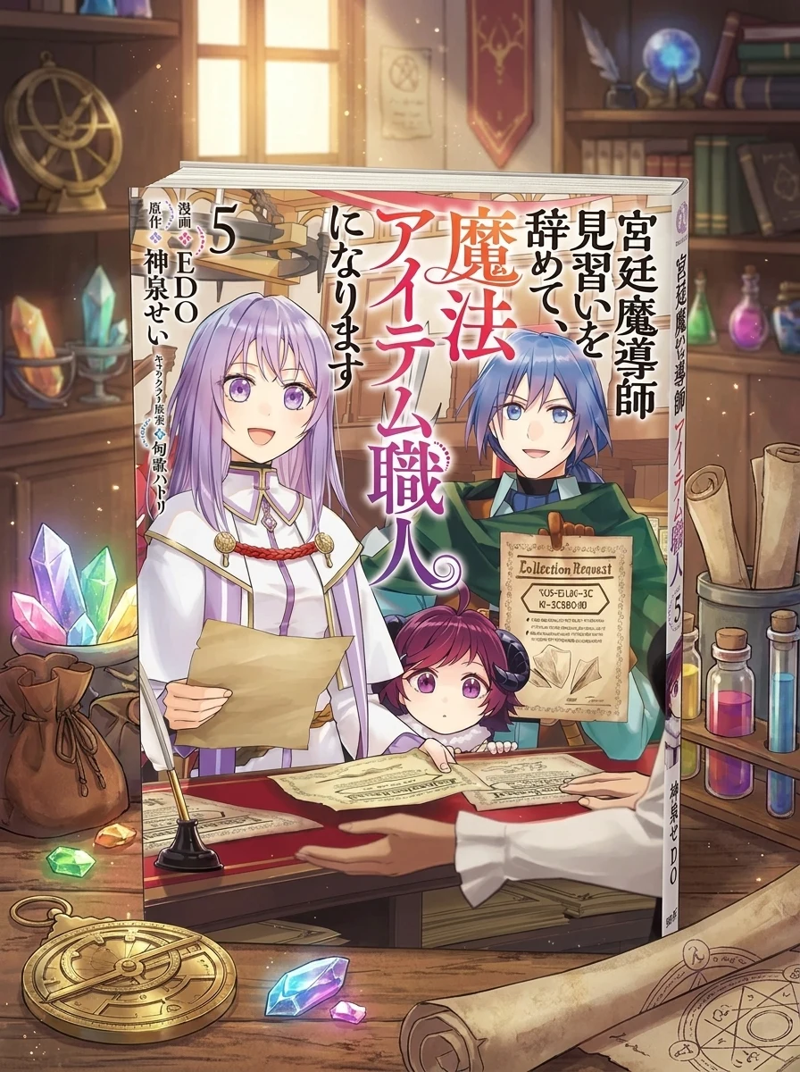 I Quit My Apprenticeship as a Royal Court Wizard to Become a Magic Item Craftswoman (Manga) Vol. 5 — фото 2