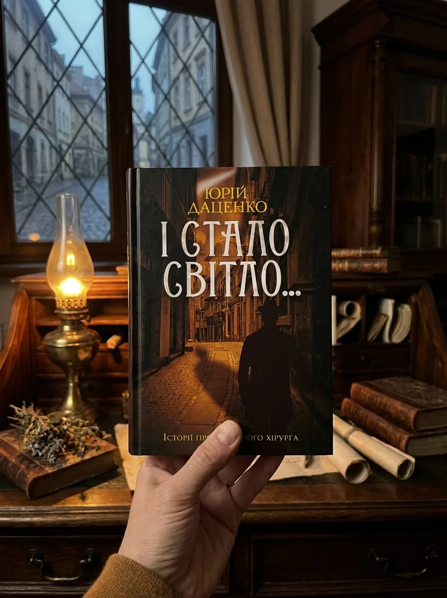 І стало світло... — Даценко Юрій, обкладинка