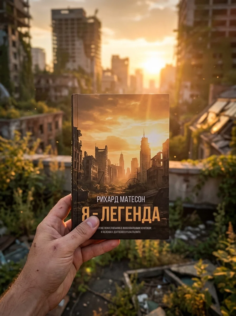 Я - легенда — Метісон Р., обкладинка