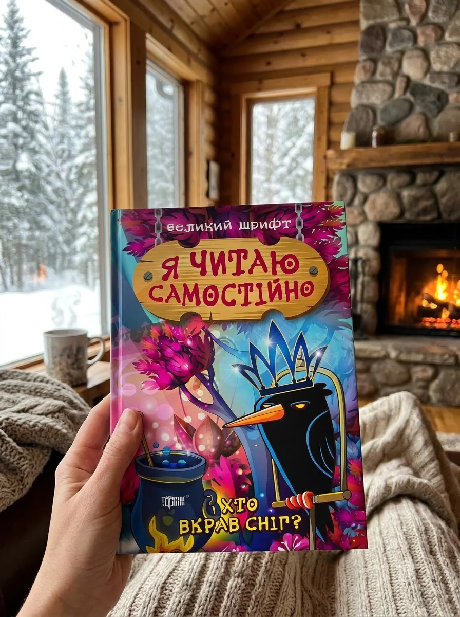 Я читаю самостійно. Хто вкрав сніг? — Ірина Ліндлі, обкладинка