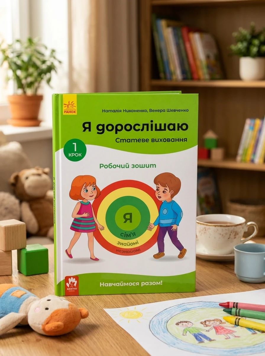Я дорослішаю. Статеве виховання. Робочий зошит. Крок 1 — Дім, сім'я, релігія