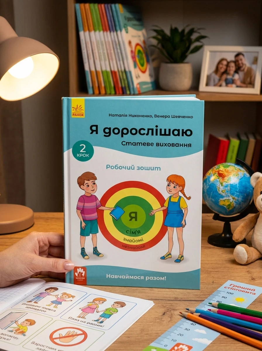 Я дорослішаю. Статеве виховання. Робочий зошит. Крок 2 — фото 2