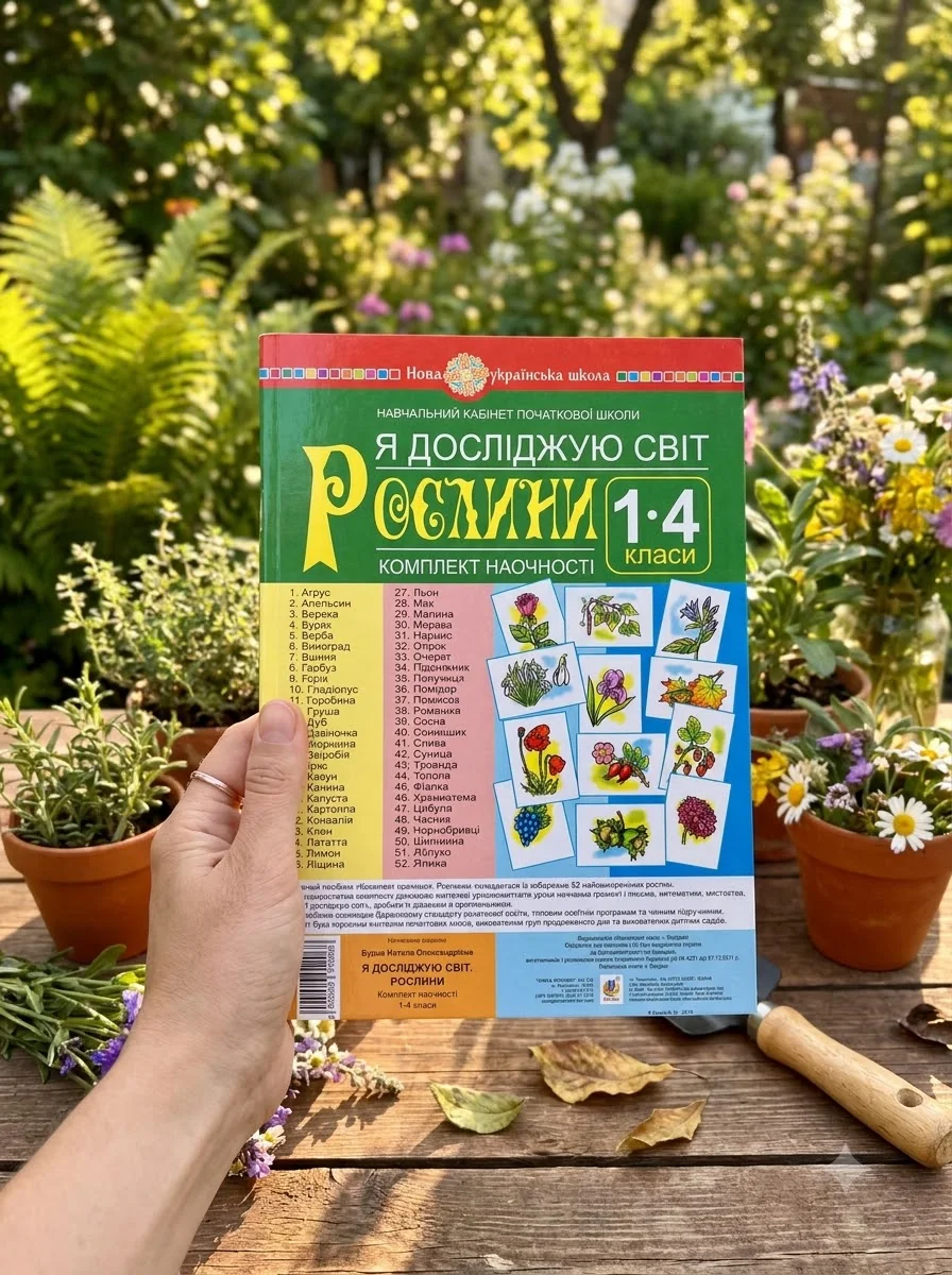 Я досліджую світ. 1-4 класи. Рослини. Комплект наочності