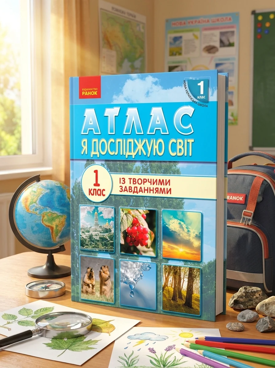 Я досліджую світ. 1 клас. Атлас — фото 2