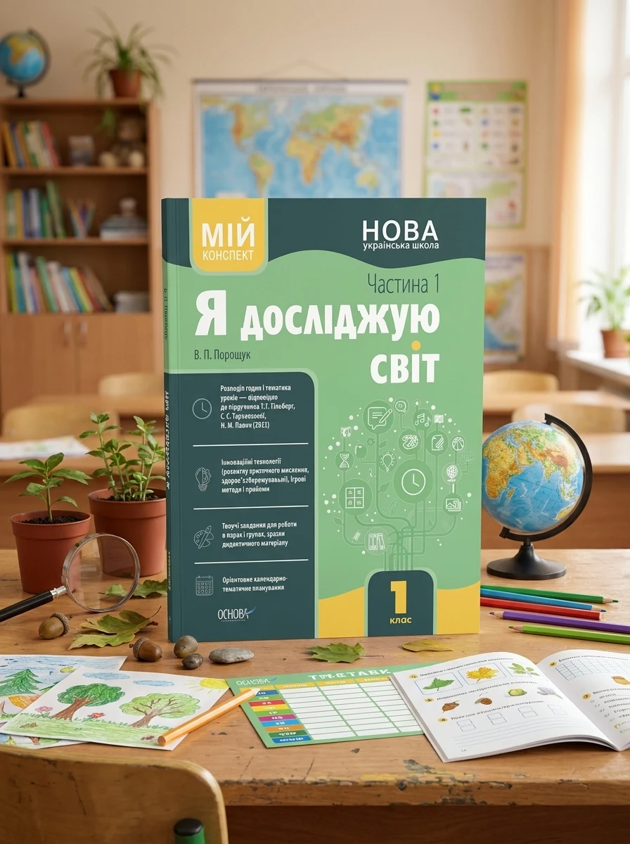 Я досліджую світ. 1 клас. І семестр (за підручником Т. Г. Гільберг, С. С. Тарнавської, Н. М. Павич) — Вивчення мов