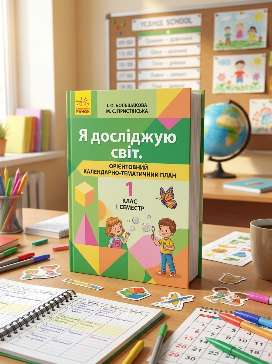 Я досліджую світ. 1 клас.Календарно-тематичний план. 1 семестр — Вивчення мов