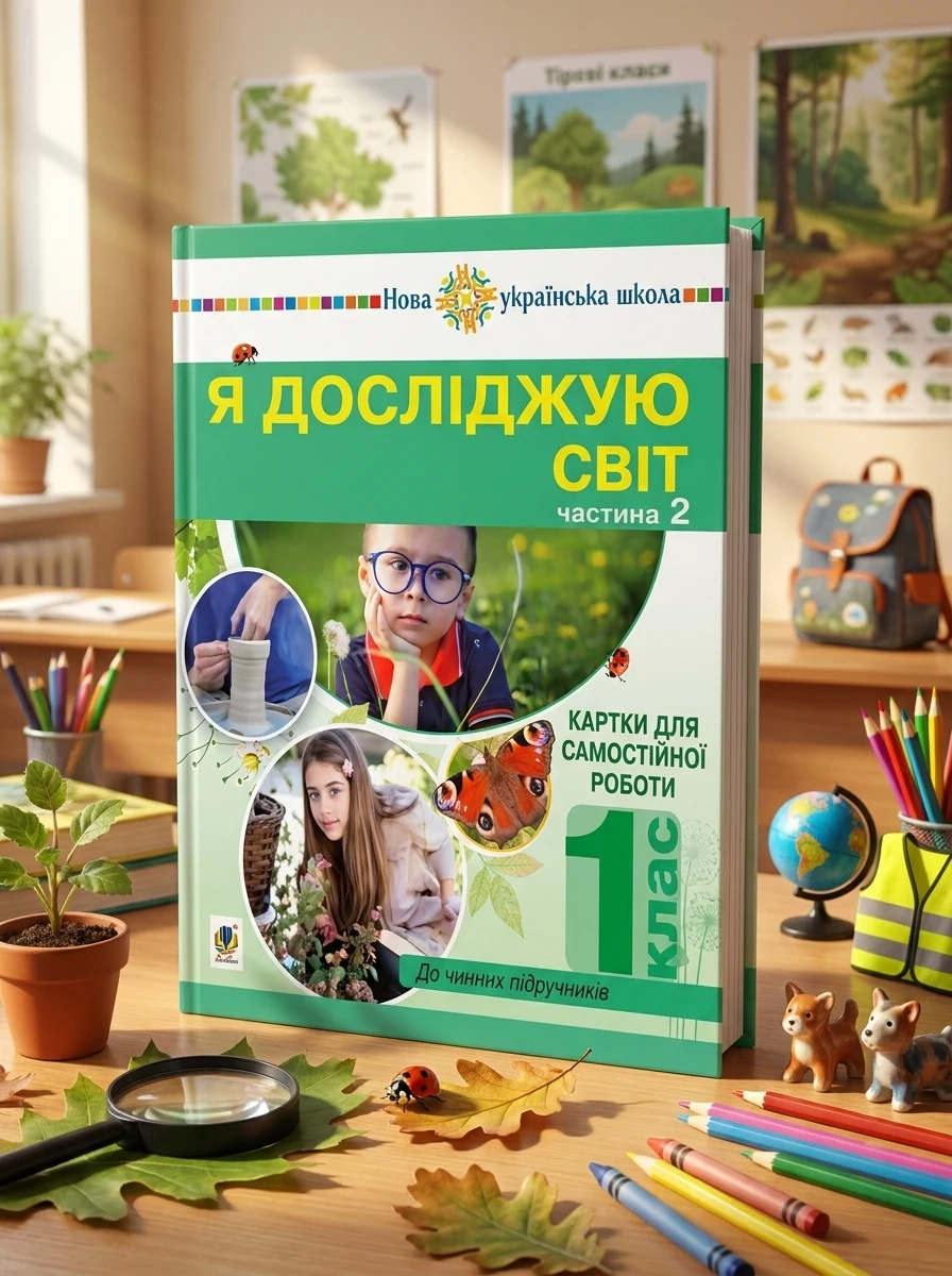 Я досліджую світ. 1 клас. Картки для самостійної роботи. Частина 2 — Дитяча література