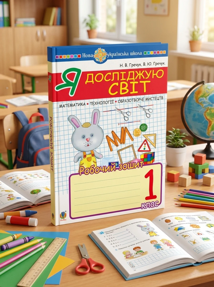Я досліджую світ. 1 клас. Математика. Образотворче мистецтво. Технології. Робочий зошит — Вивчення мов