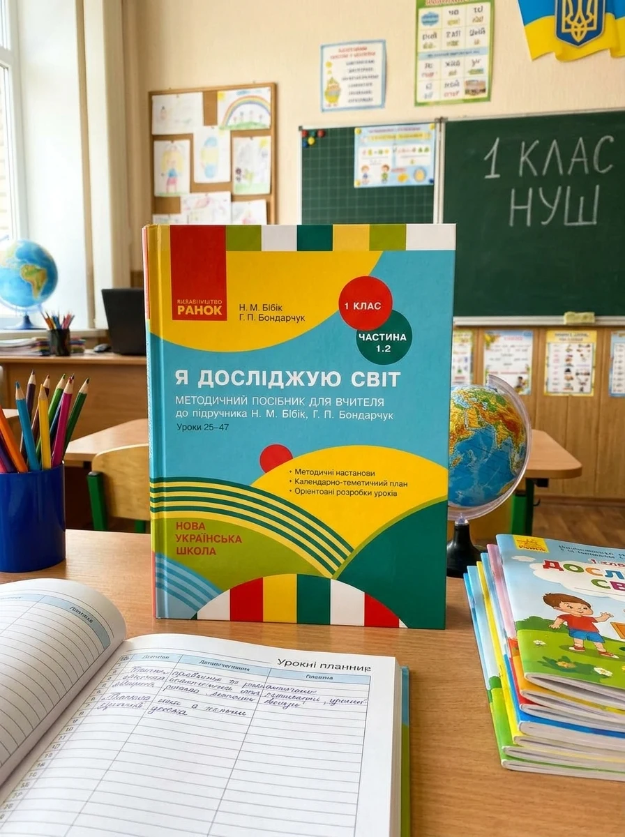 Я досліджую світ. 1 клас. Методичний посібник. Частина 1.2 — Вивчення мов