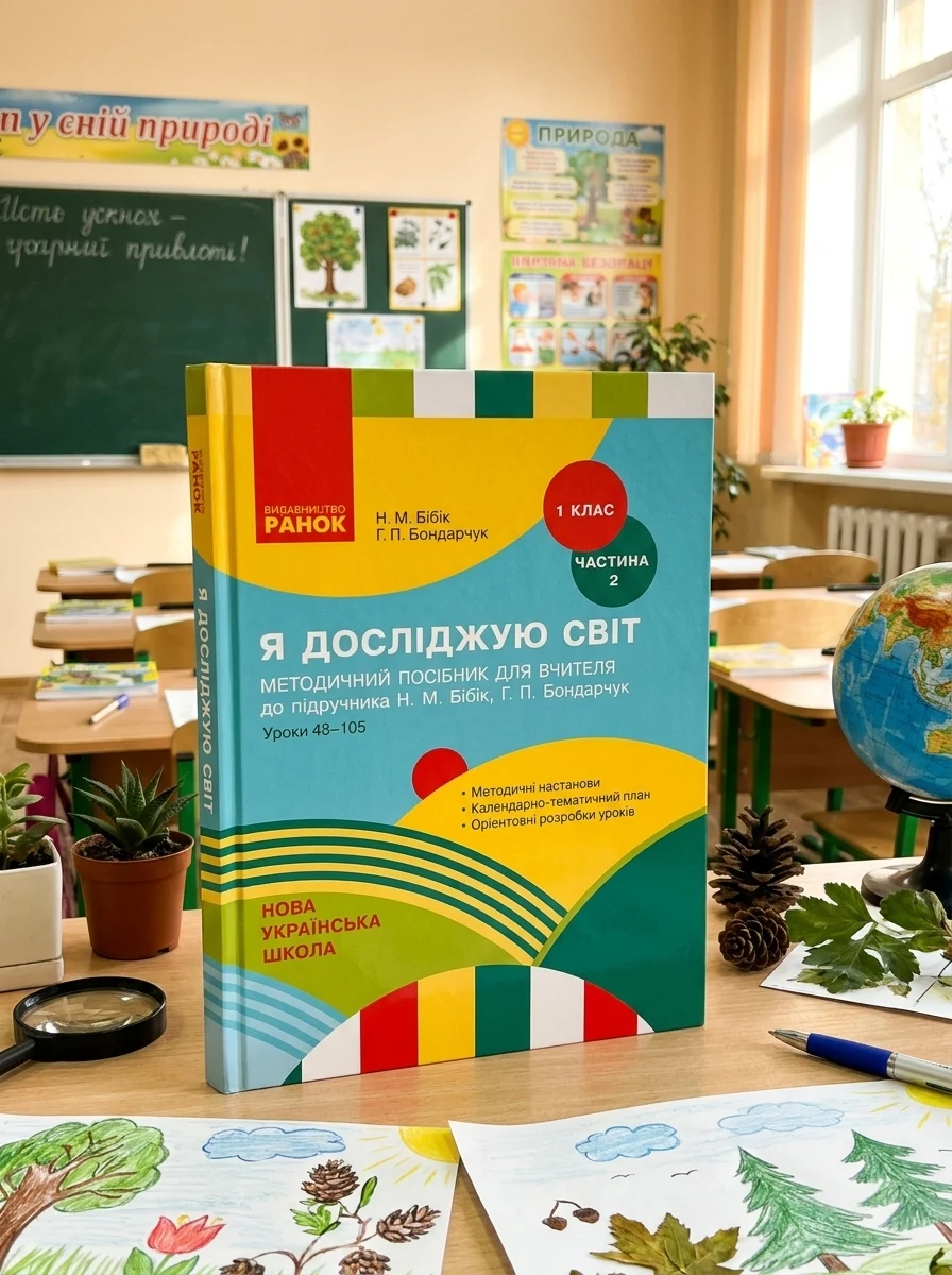 Я досліджую світ. 1 клас. Методичний посібник. Частина 2 — Вивчення мов