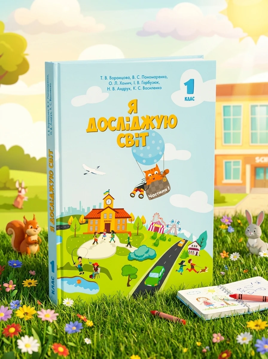 Я досліджую світ. 1 клас. Підручник. Частина 1 — Дитяча література
