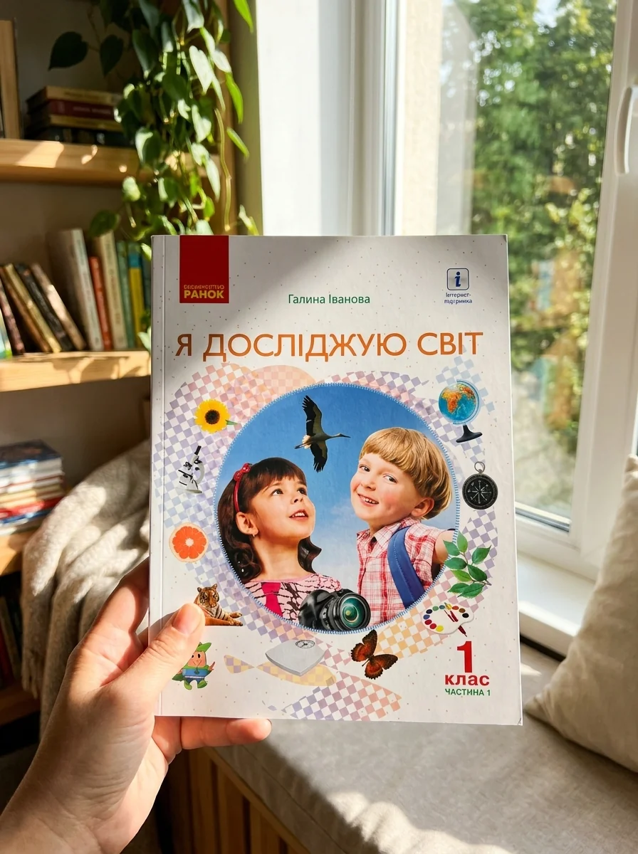 Я досліджую світ. 1 клас. Підручник інтегрованого курсу. Частина 1 — Вивчення мов