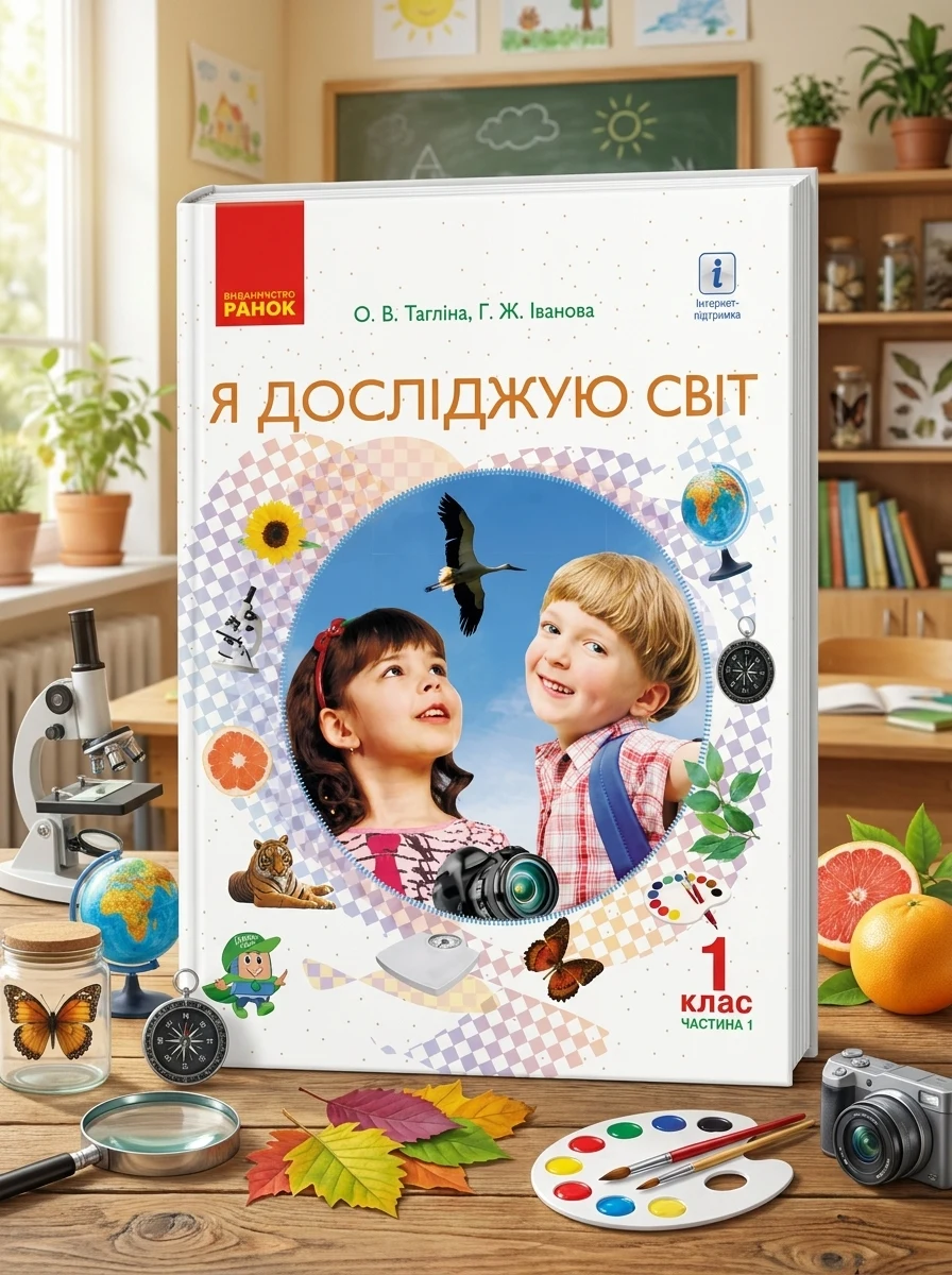 Я досліджую світ. 1 клас. Підручник інтегрованого курсу. Частина 1 — фото 2