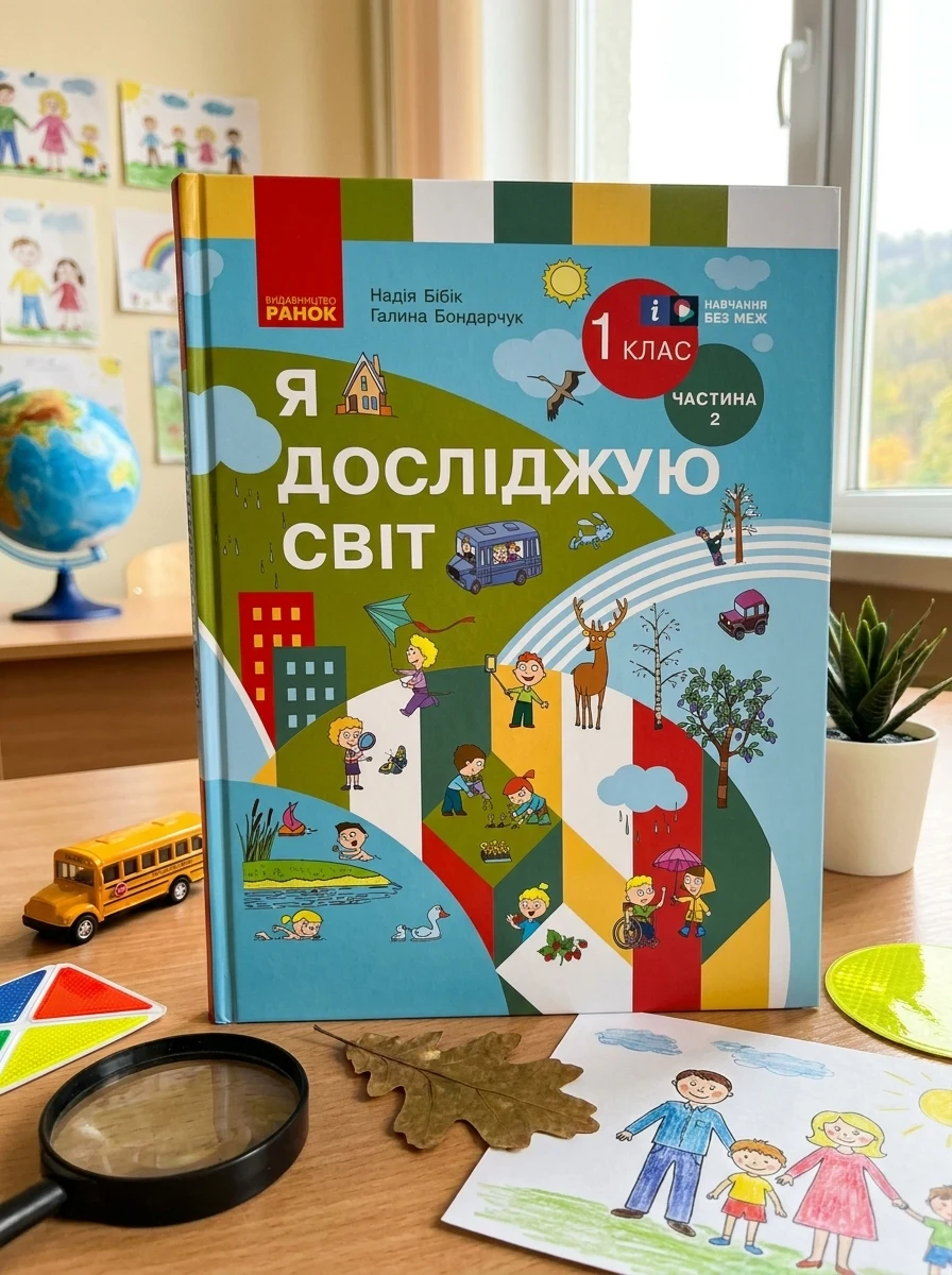Я досліджую світ. 1 клас. Підручник інтегрованого курсу. Частина 2. Оновлене видання
