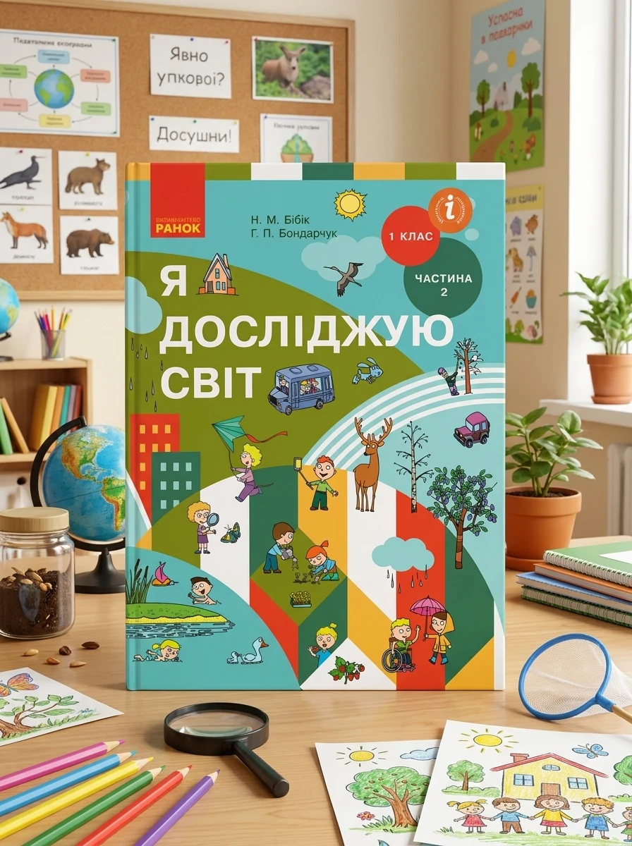 Я досліджую світ. 1 клас. Підручник інтегрованого курсу. Частина 2 — Дитяча література