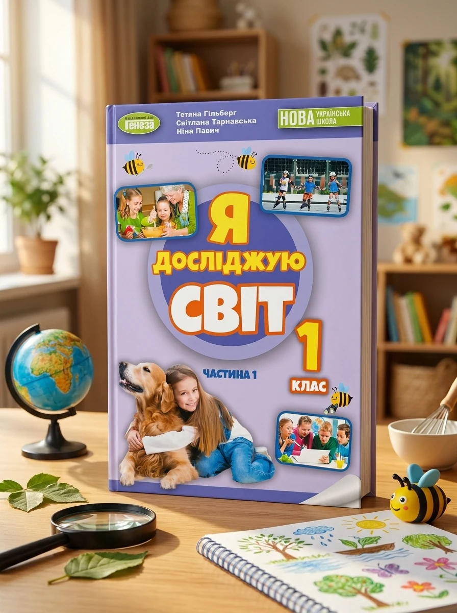 Я досліджую світ 1 клас. Підручник з інтегрованого курсу. Частина 1