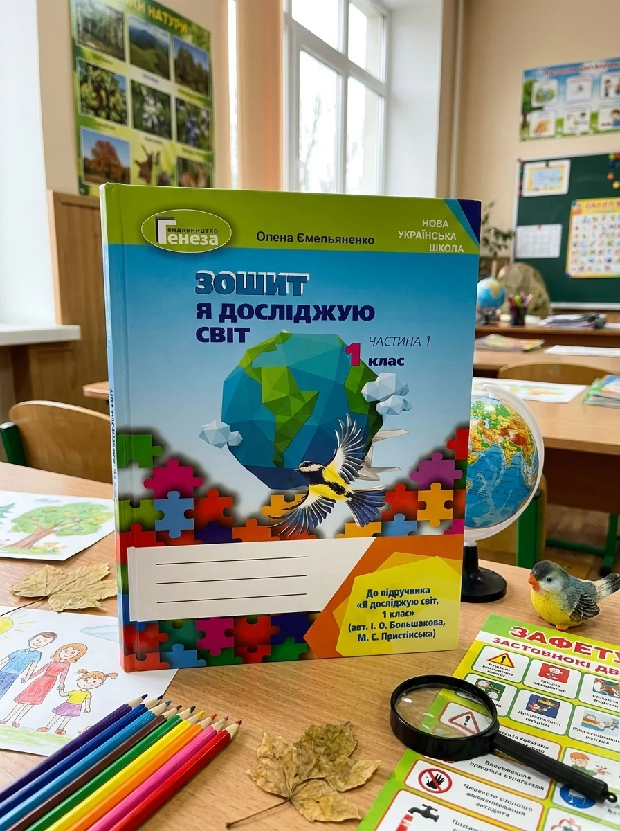 Я досліджую світ 1 клас. Робочий зошит. Частина 1 — Дитяча література