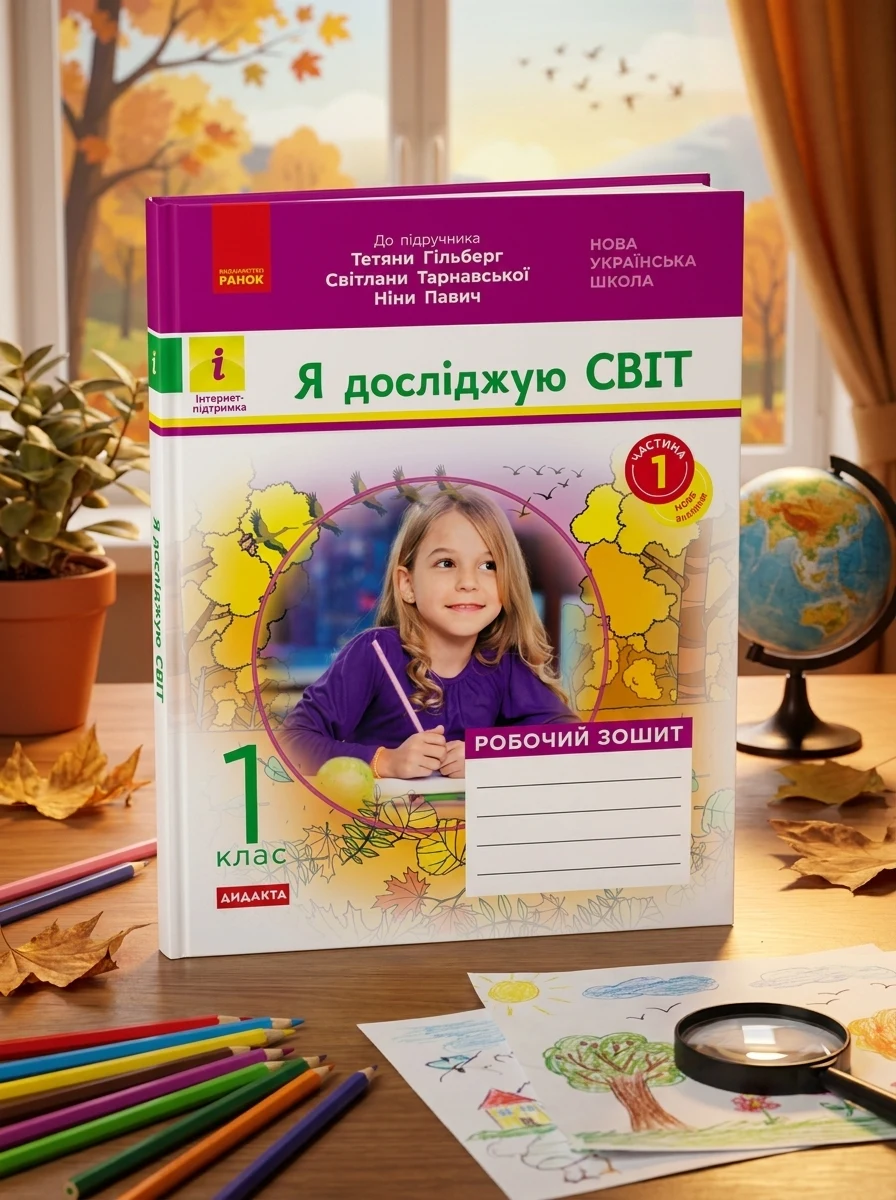 Я досліджую світ. 1 клас. Робочий зошит. Частина 1 — Вивчення мов