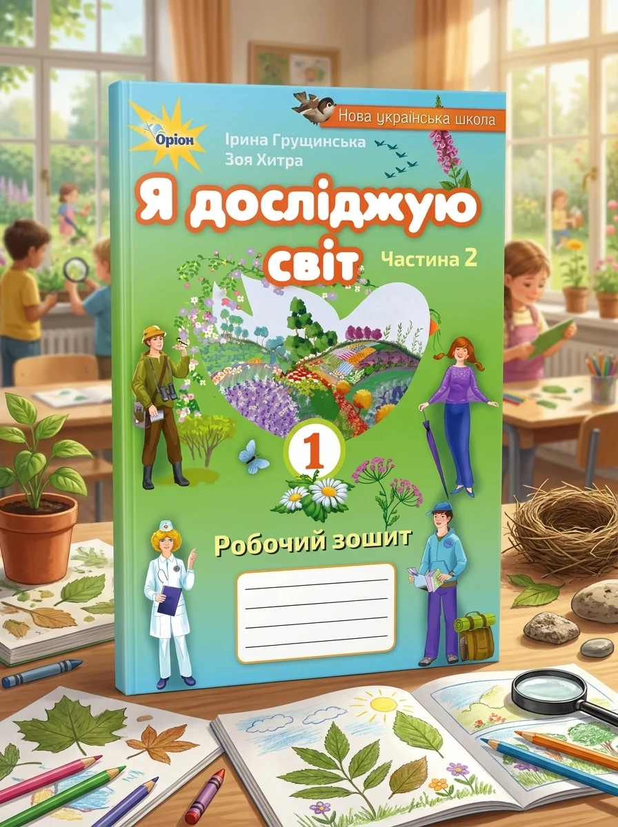 Я досліджую світ 1 клас. Робочий зошит. Частина 2 — Вивчення мов