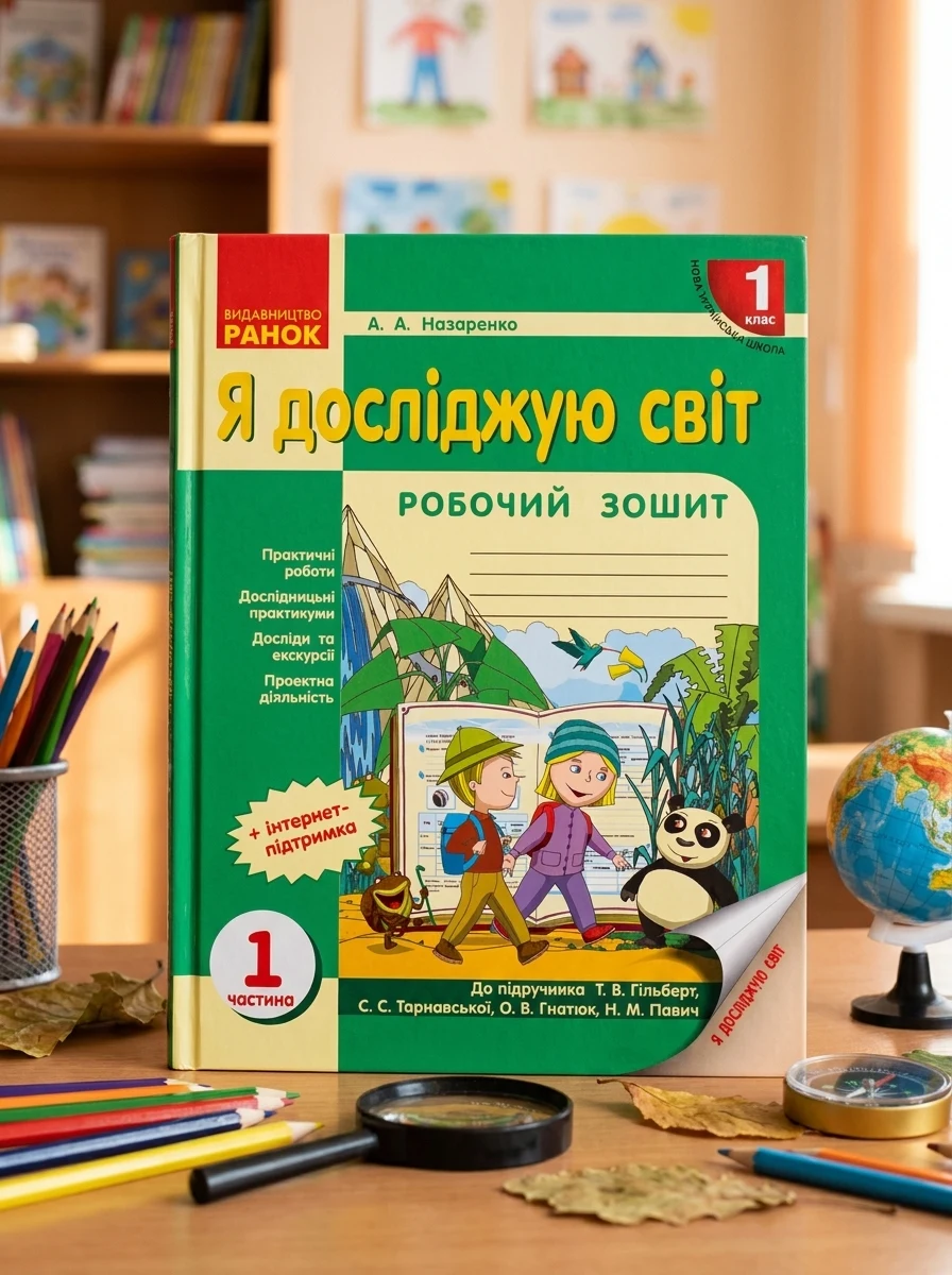 Я досліджую світ. 1 клас. Робочий зошит до підручника Гільберг Т.В. та ін. Частина 1 — Вивчення мов