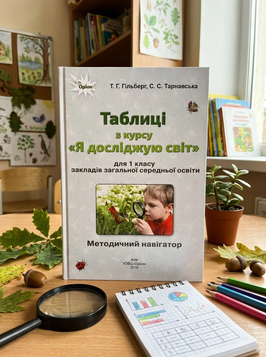 Я досліджую світ 1 клас. Таблиці — Дитяча література