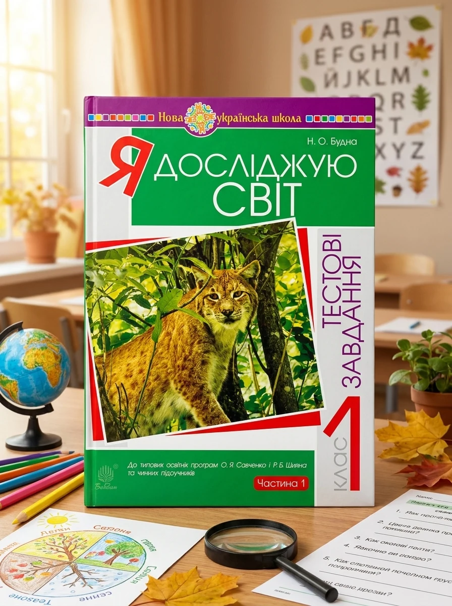 Я досліджую світ. 1 клас. Тестові завдання. Частина 1 — фото 2