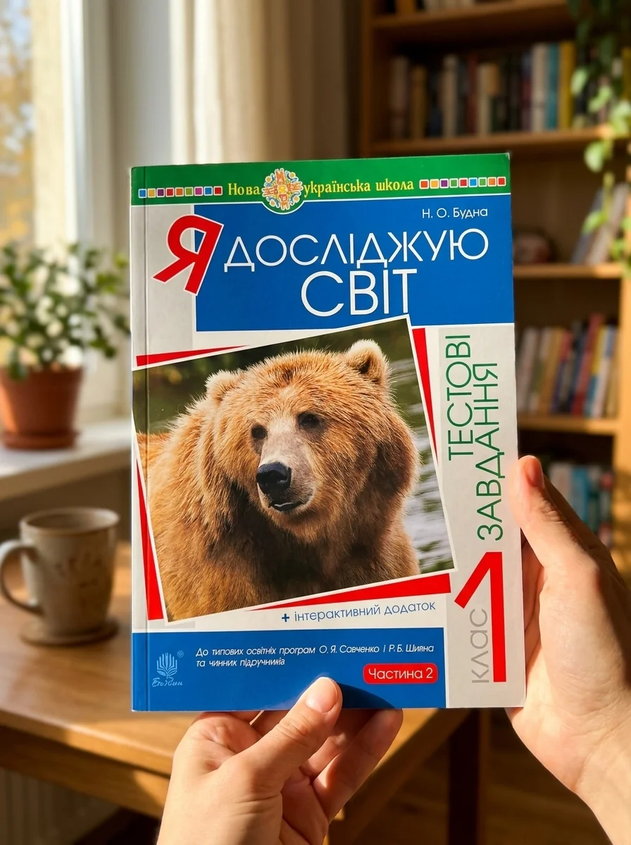 Я досліджую світ. 1 клас. Тестові завдання. Частина 2 — Вивчення мов
