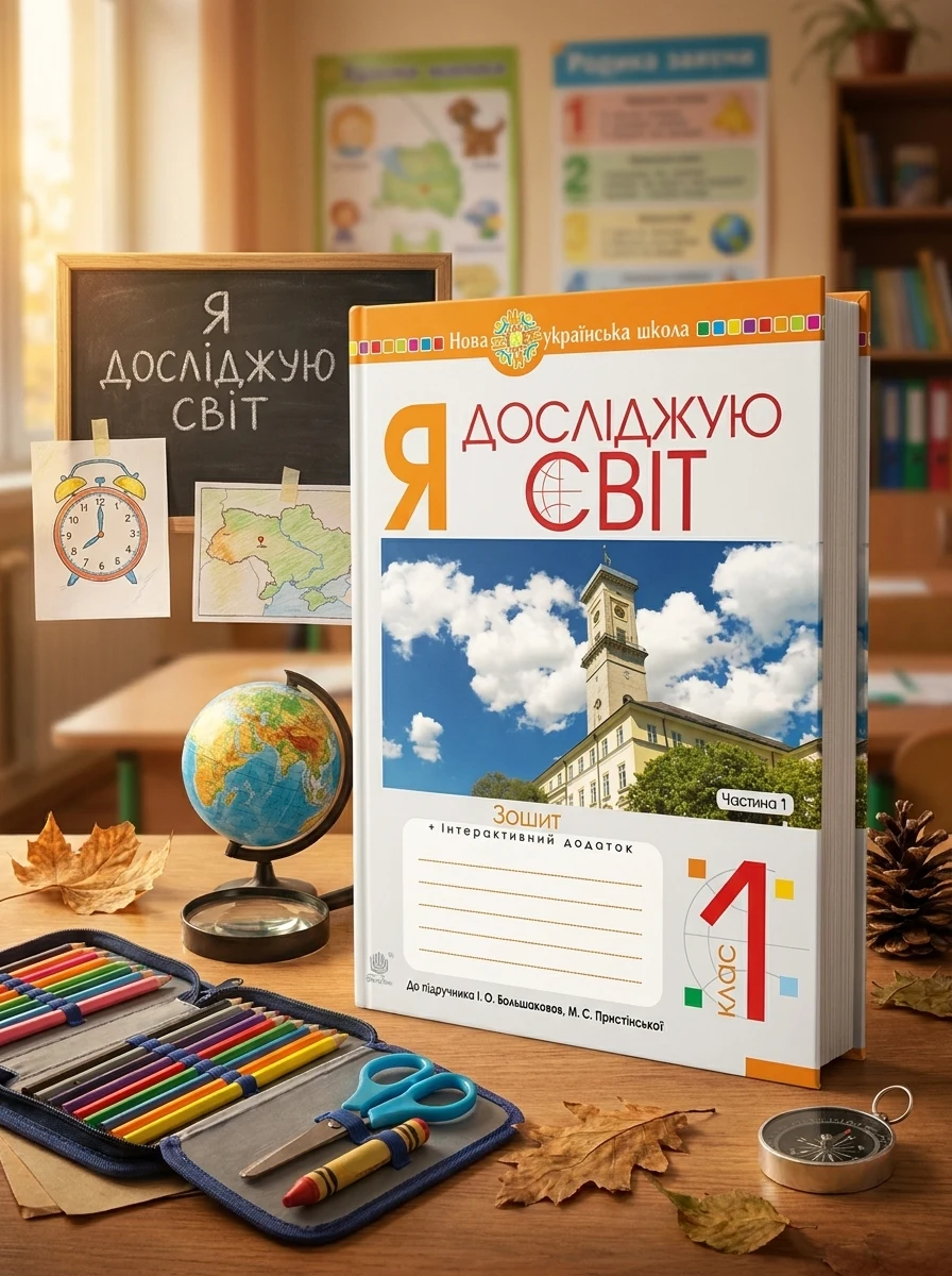 Я досліджую світ. 1 клас. Зошит. Частина 1. (до підручника Большакової І.О., Пристінської М.С.) — Вивчення мов