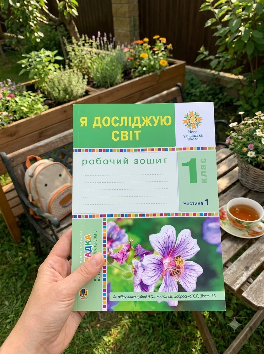 Я досліджую світ. 1 клас. Зошит. Частина 1. (До підручника Будної Н.О., Гладюк Т.В.) — Вивчення мов