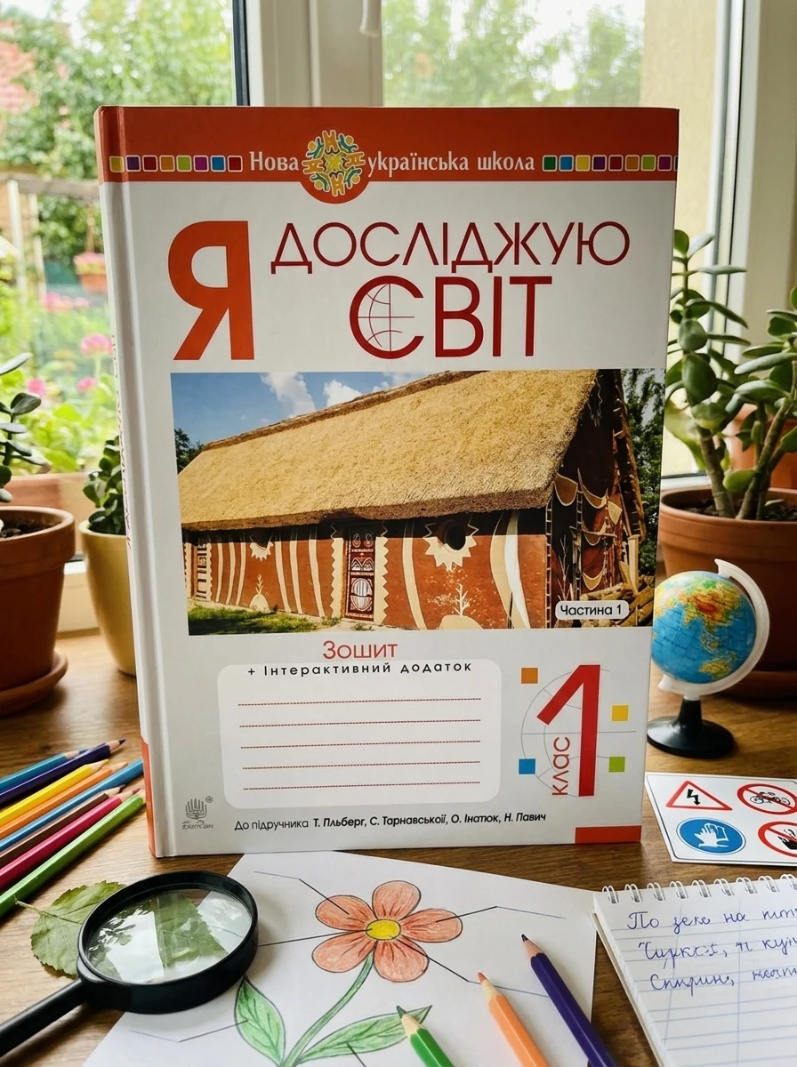 Я досліджую світ. 1 клас. Зошит. Частина 1 — Вивчення мов