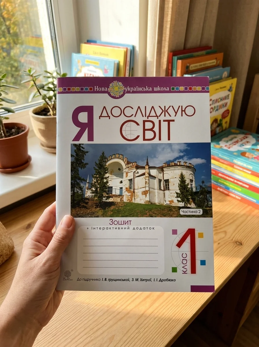 Я досліджую світ. 1 клас. Зошит. Частина 2 — Вивчення мов