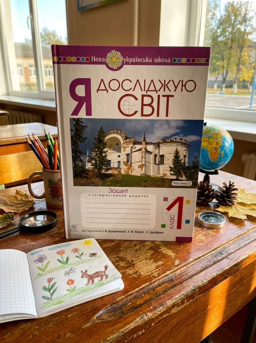 Я досліджую світ. 1 клас. Зошит. Частина 2 — фото 2